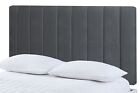 Plush Velvet Headboard  Portland 9 Panel - 20",  24" Height - All Sizes &  Colours