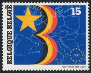 Belgium - 1992 - The European Union - 15Fr - #33 - Picture 1 of 1
