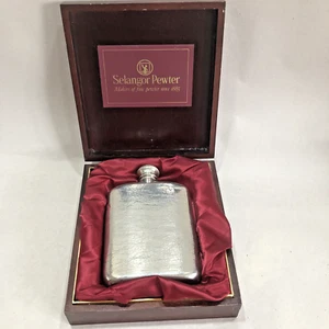 Royal Selangor Pewter Hip Flask - Foto 1 di 16