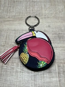 Bolso Tucán Vera Bradley encanto - llavero - monedero nuevo sin etiquetas cierre de cremallera - Imagen 1 de 5