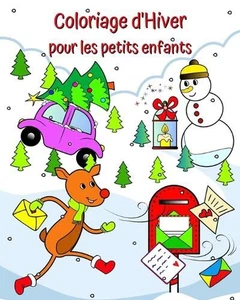 Coloriage d'Hiver pour les petits enfants: Adorables photos de No?l d'hiver pour - Picture 1 of 1