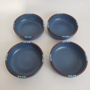 Dansk Mesa Sky Blue (Japan) - Coupe Soup Bowls 5 7/8”, Set of 4 - Picture 1 of 6