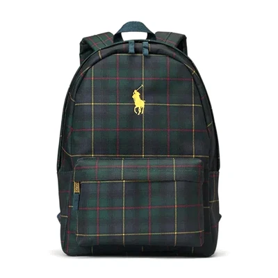 Polo Ralph Lauren Big Pony Plaid Backpack Bag 9AR152-ECD - Image 1 of 4