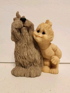 Quarry Kids Darlene And Doogie 2001 Vintage Statuette - Picture 1 of 5