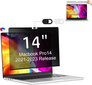 Magnetic Privacy Screen Filter Compatible for MacBook Pro 14 inch M2 Pro /M2 - Picture 1 of 6