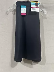 Vanity Fair mezzo slip nero donna taglia M 18" nuovo con etichetta NUOVO - Foto 1 di 6