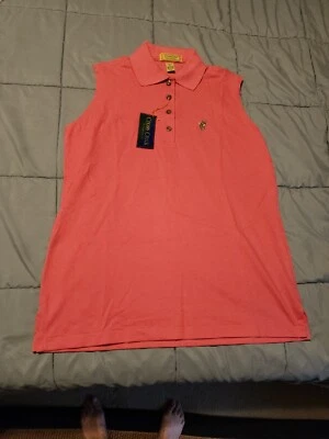 Camisa DE COLECCIÓN Cross Creek Pro Collection Damas Talla L Sin Mangas LO ÚLTIMO Rosa Nueva con Etiquetas  Foto 1 de 4