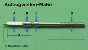 Recherche für eine Aufzugwelle - Bild 1 von 1
