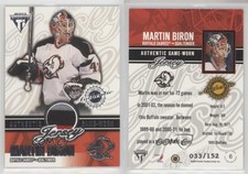 2002-03 Pacific Private Stock Titanium Retail /152 Martin Biron #6
