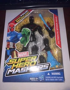 Marvel Super Hero Mashers Ultimate Spider-Man Figure- RARE - Picture 1 of 2