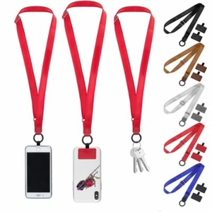 Universal Cross Body Phone Lanyard Nylon Patch Mobile Phone Strap Adjustable - Photo 1 sur 16