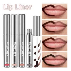 1*Lip Liner - Peel off Lip Liner Tattoo, Lip Stain Peel Off Long Lasting Make-Up - Picture 1 of 21