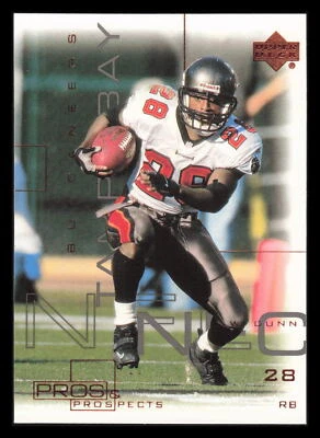 2000 Upper Deck Pros & Prospects Warrick Dunn  #76 - Image 1 of 2