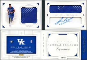 Skal Labissiere #14 National Treasures Collegiate 2016 Jersey/Auto RC Booklet - Picture 1 of 1