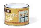 Metallic Gold Paint 180ml Tough & Durable For Decorating Interior Exterior