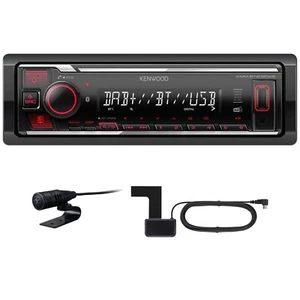 KENWOOD KMM-BT408DAB Digitalradio USB Bluetooth MP3 inkl DAB Antenne Autoradio - Bild 1 von 1