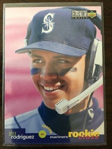 1995 Upper Deck Collector's Choice #5 Alex Rodriguez RC baseball card