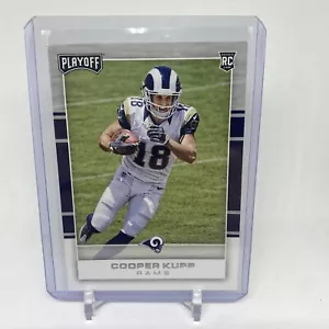 Cooper Kupp 2017 novato en los playoffs #232 Los Ángeles Rams, Super Bowl Jugador Más Valioso - Imagen 1 de 2