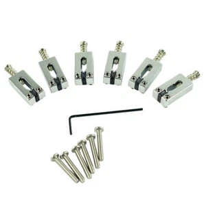 Sillas de montar cromadas estilo Graph Tech String Saver Strat & Tele 2 1/16" PG-8000-0C - Imagen 1 de 1