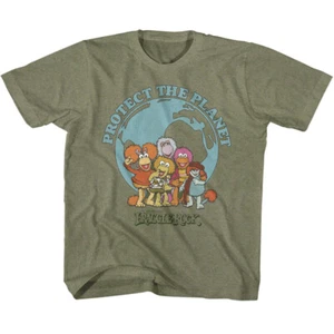 Fraggle Rock Jim Henson Fraggles Recycle Protect The Planet Youth T Shirt - Picture 1 of 3