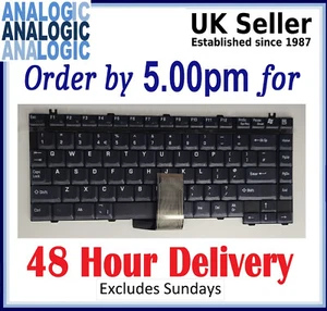 New Toshiba K000001640 Satellite A30 UK Keyboard - Picture 1 of 3