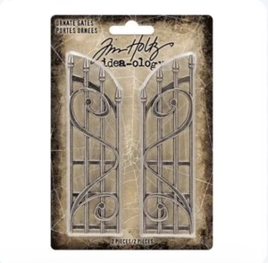 NUOVO! Tim Holtz 2021 Halloween Idea-Ologia CANCELLO ORNATO TH93230 - Foto 1 di 5