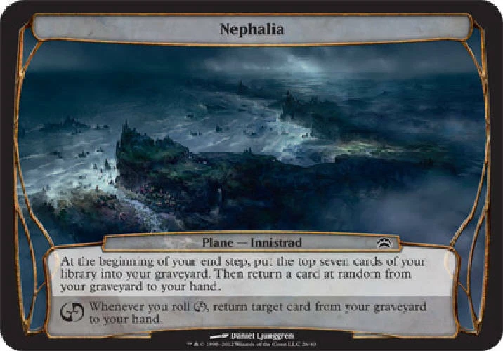 NEPHALIA (OVERSIZE) Planechase 2012 MTG Magic the Gathering Cards DJMagic - Image 1 of 1