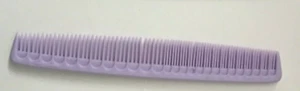 New Tupperware 6.75 inch Long Hair Styling Barber Comb Lilac Purple # 64 New - Picture 1 of 1