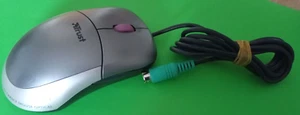 Trust Optical Scroll Wired PS/2 Mouse - Grey & Silver - 350L - 13089 - Picture 1 of 3