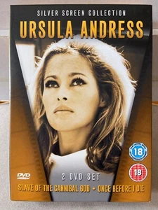 Ursula Andress Silver Screen Collection 2 DVD Boxset 18 Brand New 681G - Imagen 1 de 3