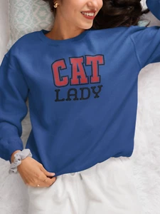 Cat Lady Sweatshirt - Picture 1 of 6