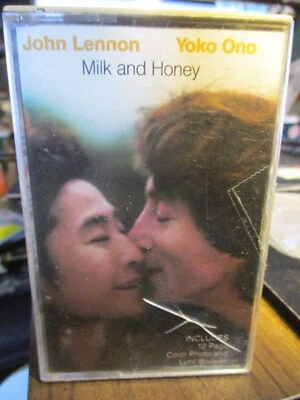 1984 JOHN LENNON & YOKO ONO Milk & Honey US Cassette Polygram W/Booklet VG - Image 1 of 4