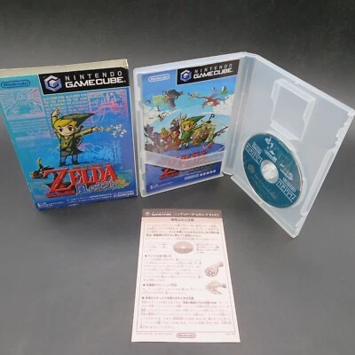 The Legend of Zelda Wind Waker GameCube with Manual Japanese Version - Image 1 of 4