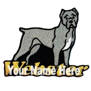 Parche de plancha personalizado personalizado para perro Cane Corso - Imagen 1 de 2