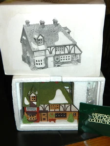 NUEVO EN CAJA Dept 56 Dickens’ Village Nicholas Nickleby Cottage #5925-0 de 1988 - Imagen 1 de 6
