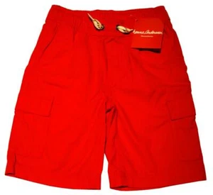 New Hanna Andersson Boys Size 5 110 cm Red Swimsuit Trunks - Picture 1 of 1