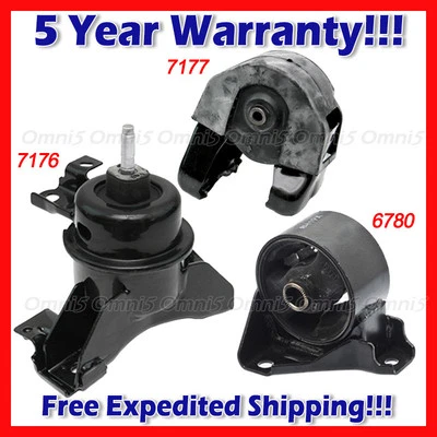 L914 se adapta a: Kia Rondo 2007-2012 juego de montaje de motor de 2,4 L 3 piezas A6780 A7176 A7177 Foto 1 de 4