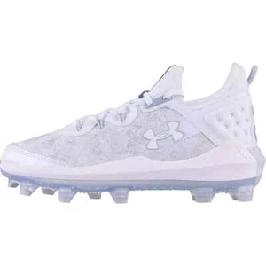 NIB 2024 Under Armour Men's UA Harper 8 Elite TPU Baseball Cleats Sz 13 White - Picture 1 of 9
