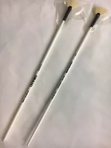 Juego de 2: Ventilador de cepillo de aceite acrílico de acuarela Daler Rowney graduado #2 licuadora larga - Imagen 1 de 8