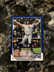 2023 Topps Series 2 - Royal Blue #509 Giancarlo Stanton - Picture 1 of 2