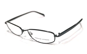 Adrienne Vittadini AV6073 Sm Black Metal Eyeglasses Frames 52-16 135 New - Picture 1 of 4