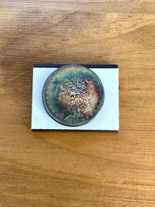 1885 P Morgan Silver Dollar - - Picture 1 of 6