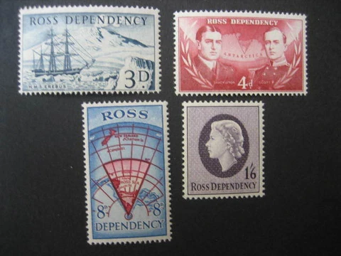 ROSS DEPENDENCY-1957 ORIGINAL SET SG RD 1/4 Cover