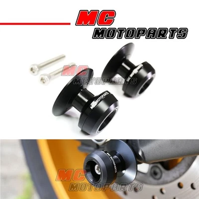 Billet Swingarm Protectors Spools Pair Fit Aprilia Tuono V4R 1000 Caponord 1200 - Image 1 of 4