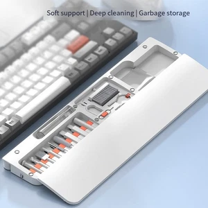 Keypad Cleaning Tool Set with Magnetic Functionality and Ergonomic Design - Photo 1/16