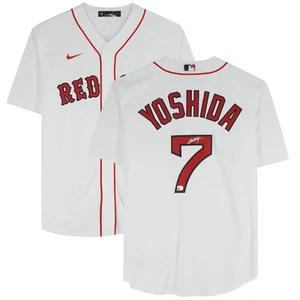 Masataka Yoshida Signed Boston Red Sox Nike Replica Jersey Fanatics - Picture 1 of 1