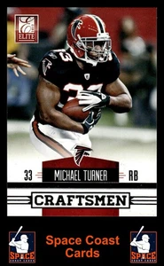 2012 Panini Elite Michael Turner #11 /999 Craftsmen - Picture 1 of 2