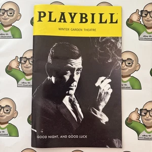PLAYBILL Good Night, And Good Luck~Broadway~April 2025~George Clooney - Picture 1 of 3
