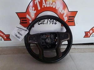 2020 2021 2022 2023 SILVERADO 1500 2500 3500 HIGH COUNTRY STEERING WHEEL - Picture 1 of 12