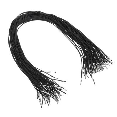 Cordón elástico de púas, banda de bucle con púas de metal de 20 pulgadas y 60 piezas y negro Foto 1 de 4